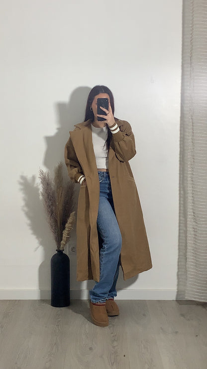 Manteau camel